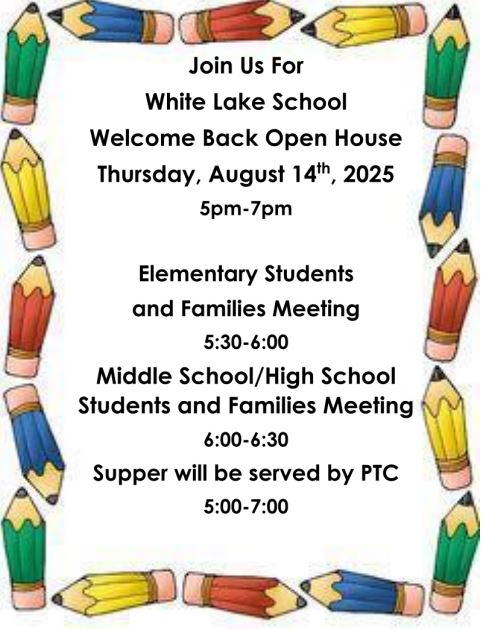 Back To School Open House